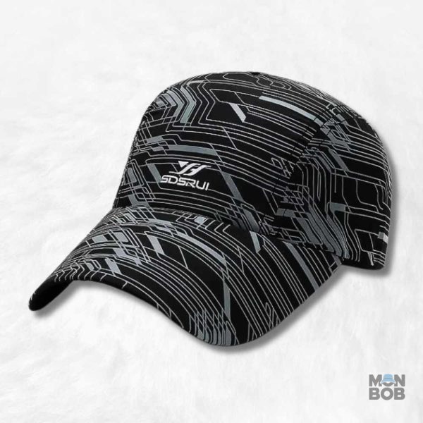 Casquette Tennis Noir élégante et sportive