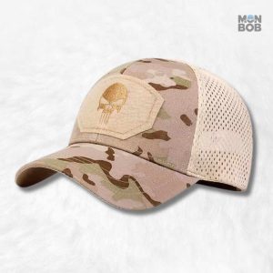Casquette Tête de mort Camouflage Désert pour un style audacieux
