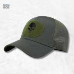 Casquette Tête de mort Verte pour un style audacieux