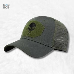 Casquette Tête de mort Verte pour un style audacieux