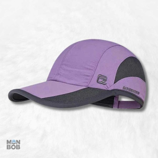 casquette-trail-violette-1 Casquette Trail Violette pour activités en extérieur