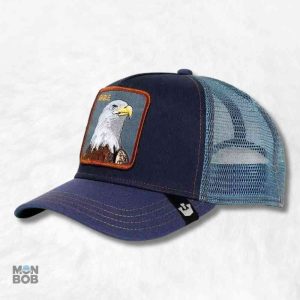 Casquette Trucker Aigle bleue pour un look décontracté