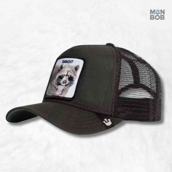 Casquette Trucker Bandit verte pour un style décontracté