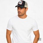 Casquette Trucker avec coq brodé, style décontracté