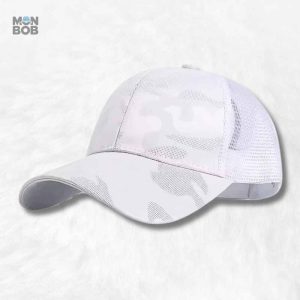 Casquette Trucker Femme Blanche élégante et stylée