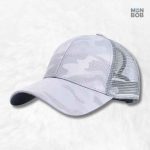 Casquette Trucker Femme Grise élégante et tendance