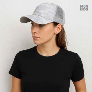 Casquette Trucker grise pour un style décontracté