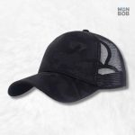 Casquette Trucker Femme Noir élégante et tendance