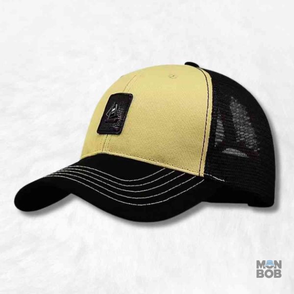 Casquette Trucker grande taille jaune 65 cm