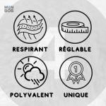 Casquette bleue grande taille style Trucker pour hommes