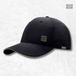 Casquette Trucker noire grande taille pour homme