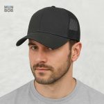 Casquette Grande Taille en gris, style Trucker