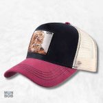 Casquette Trucker Homme avec motif de lion
