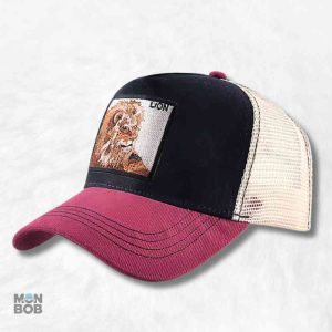 Casquette Trucker Homme avec motif de lion