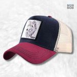 Casquette Trucker Homme Loup, style décontracté et unique