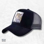 Casquette Trucker Léopard noir pour un style audacieux