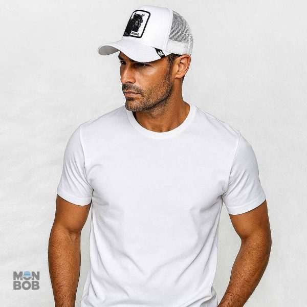 Accessoire mode : casquette Trucker panthère élégante