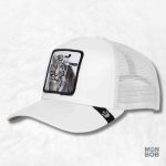 Casquette Trucker Tigre blanche
