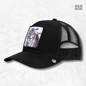 Casquette Trucker Tigre noir pour un style décontracté