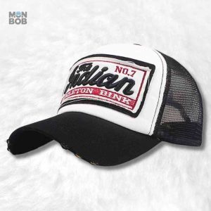 Casquette Trucker Vintage noire