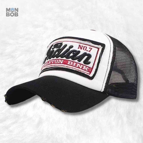 Casquette Trucker Vintage noire