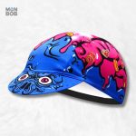 Casquette vélo Alien avec design original pour cyclistes