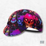 Casquette Vélo Champignon design unique pour cyclistes