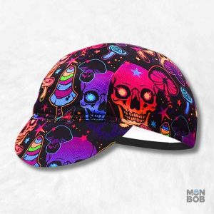 Casquette Vélo Champignon design unique pour cyclistes