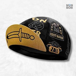 Casquette vélo noir pour gamers, idéale pour vos sorties à vélo