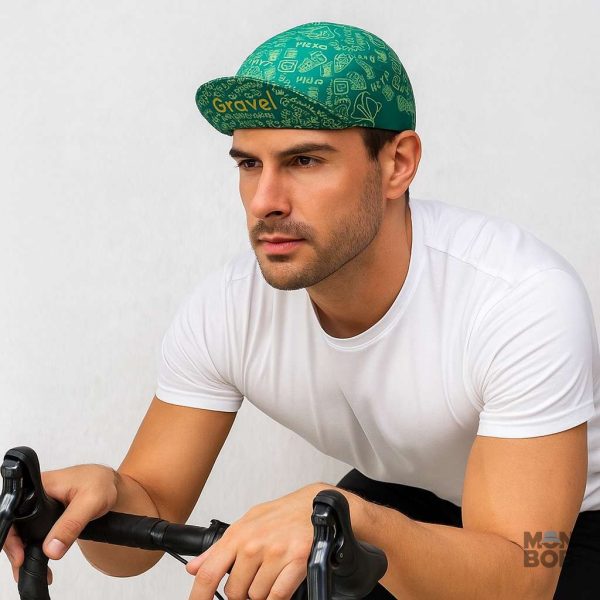 Casquette de vélo confortable pour les globe-trotters