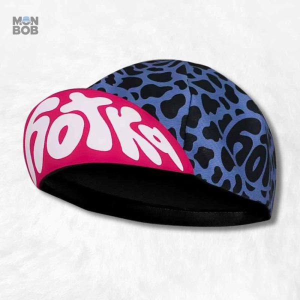 Casquette Vélo Léopard pour un style audacieux en plein effort