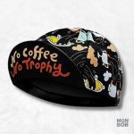 Casquette vélo "No Coffee No Trophy" pour cyclistes passionnés