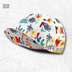 Casquette vélo Peace pour un style décontracté et sportif