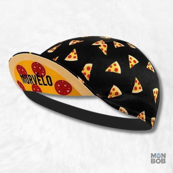casquette-velo-pizza-1 Casquette Vélo Pizza pour des sorties à vélo stylées