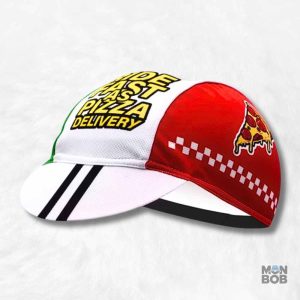 Casquette vélo design Pizza Delivery pour cyclistes