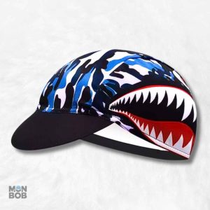 Casquette vélo Requin, style original pour cyclistes