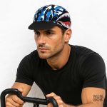 Accessoire vélo avec motif de requin, confort et style