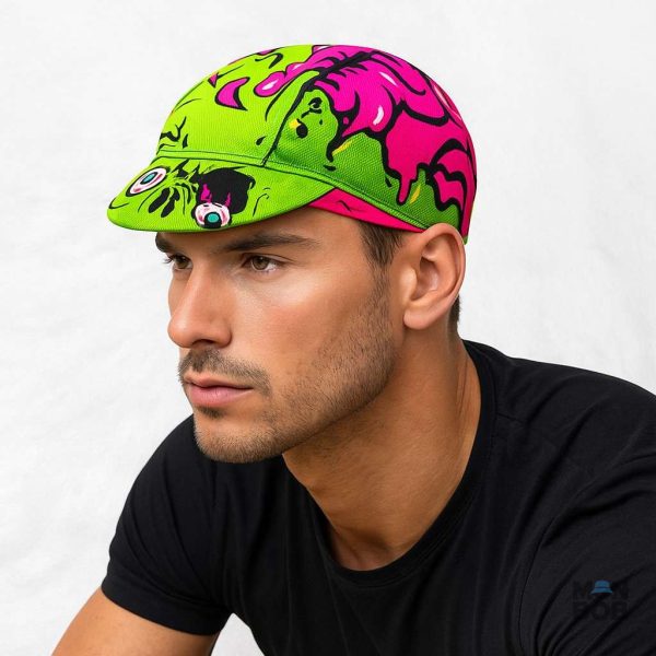 Casquette vélo au design original inspiré des zombies