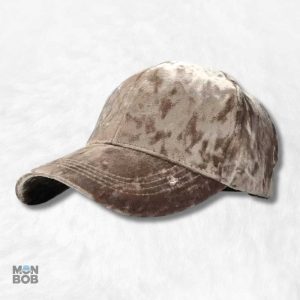 Casquette Velours Argenté élégante et tendance