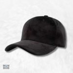 Casquette Velours Noir élégante pour un style chic