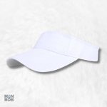 Casquette Blanche avec Visière, style décontracté et tendance