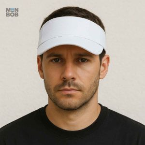 Accessoire mode : Casquette Visière Blanche, parfaite pour l'été