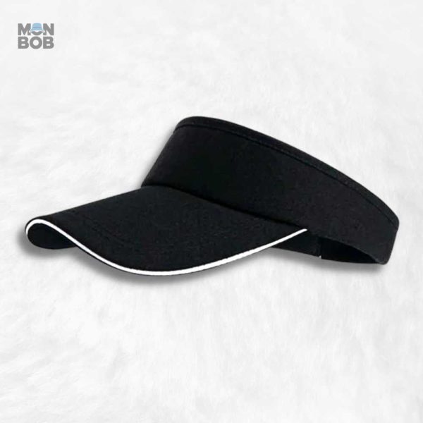 Casquette Visière Golf Noir élégante et pratique pour le sport