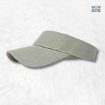 Casquette visière grise élégante et tendance pour un look décontracté