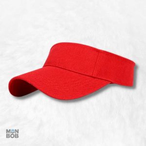 Casquette Visière Rouge pour un style décontracté et tendance