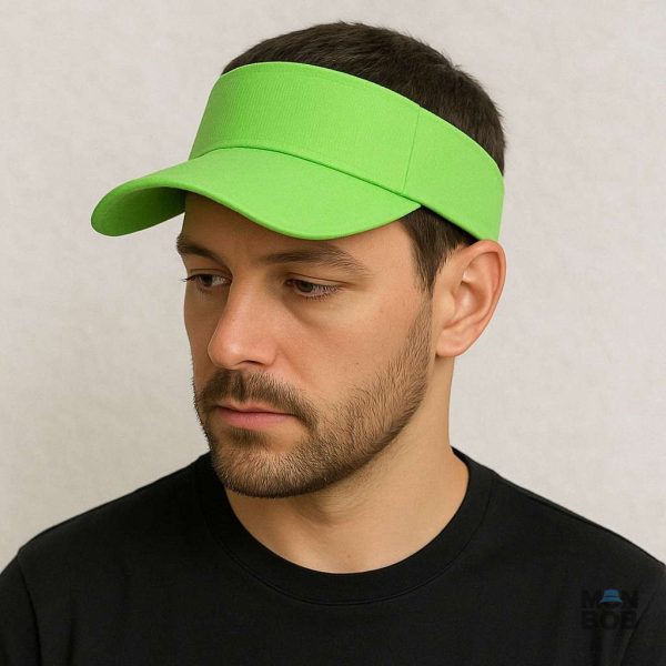 Casquette Visière fluo, accessoire parfait pour l'été et les activités en plein air
