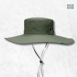 Chapeau anti-UV homme vert pour une protection solaire efficace
