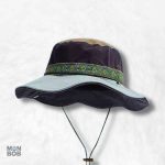 Chapeau Bob Randonnée ethnique bleu