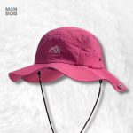Chapeau Bob rose pour randonnée en plein air