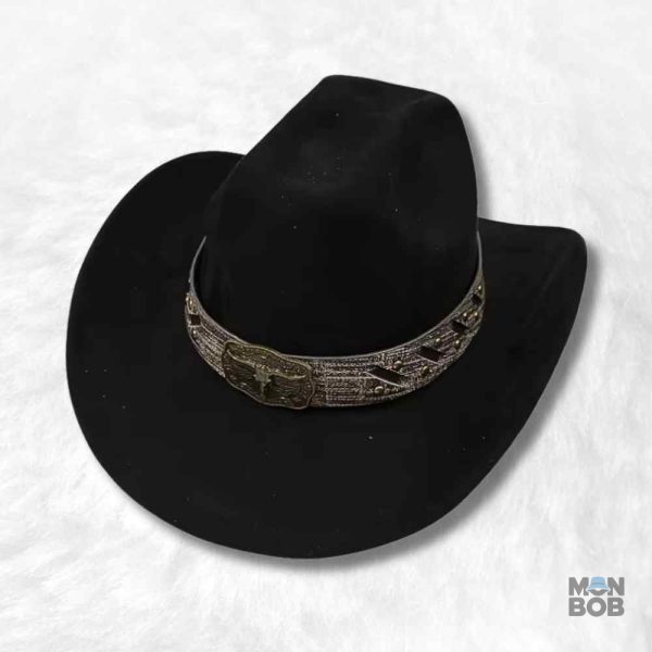 Chapeau Cowboy Australien noir élégant et stylé